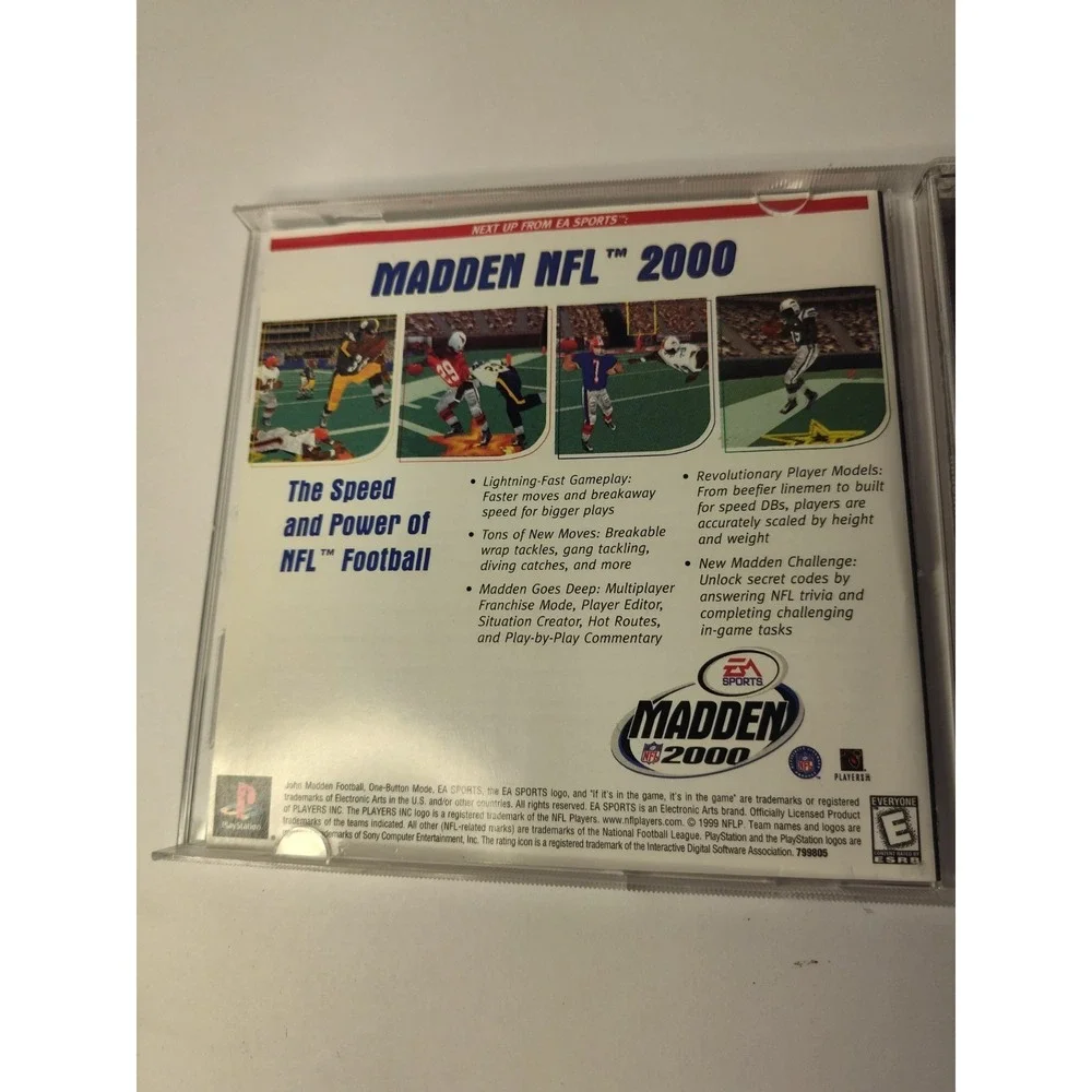 NASCAR 2000 Sony PlayStation 1, 2000, PS1) DISC ONLY